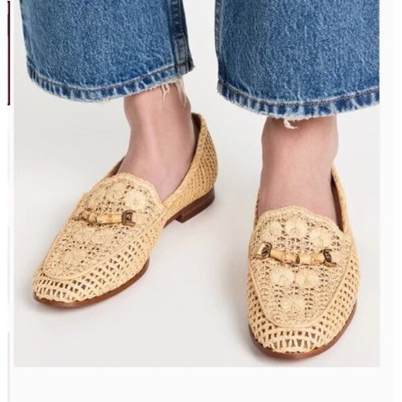 Sam Edelman Shoes - Sam Edelman Lowell Classic Wicker Style Summer Casual Beach Loafers Size 7.5